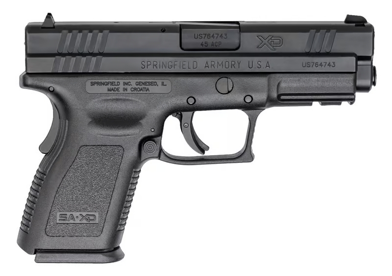 Springfield Armory XD Compact Essential Pistol .45 ACP 4in 13rd Black XD9645HC
