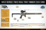 Rock Island TM2220RT TM22 22 LR 10+1 20″, Realtree Timber, Fixed Black Synthetic Stock & AR Type Grip, Includes Vortex Strikefire & Hard Case (Ambidextrous) - View 2