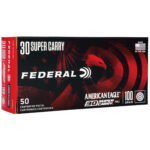 Federal American Eagle 30 Super Carry Ammo 100 grain FMJ Case of 1000 Rounds Bulk AE30SCA - View 2