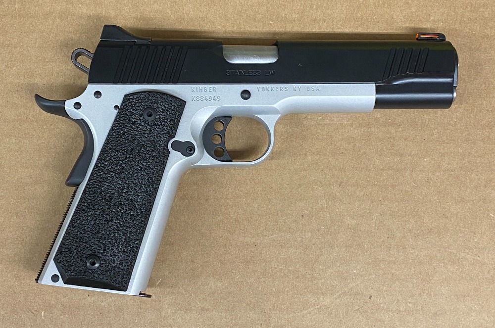 Kimber 1911 Stainless LW Night Guard 45 ACP + FREE HOLSTER $99 Value
