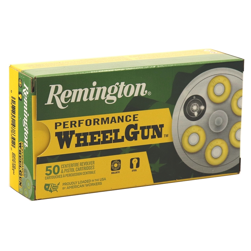 Remington Performance Wheelgun 38 S&W Ammo 146 grain LRN Case of 500 Rounds RPW38SW