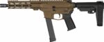 CMMG Banshee MKGS 9MM 8″ 33RD Ripbrace Midnight Bronze G99A5163MB - View 1