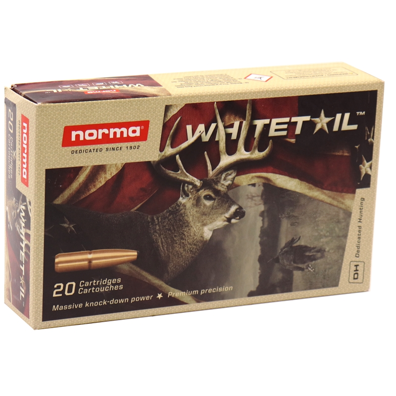 Norma Whitetail 270 Win Ammo 130 grain Soft Point Case of 200 Rounds 20169562