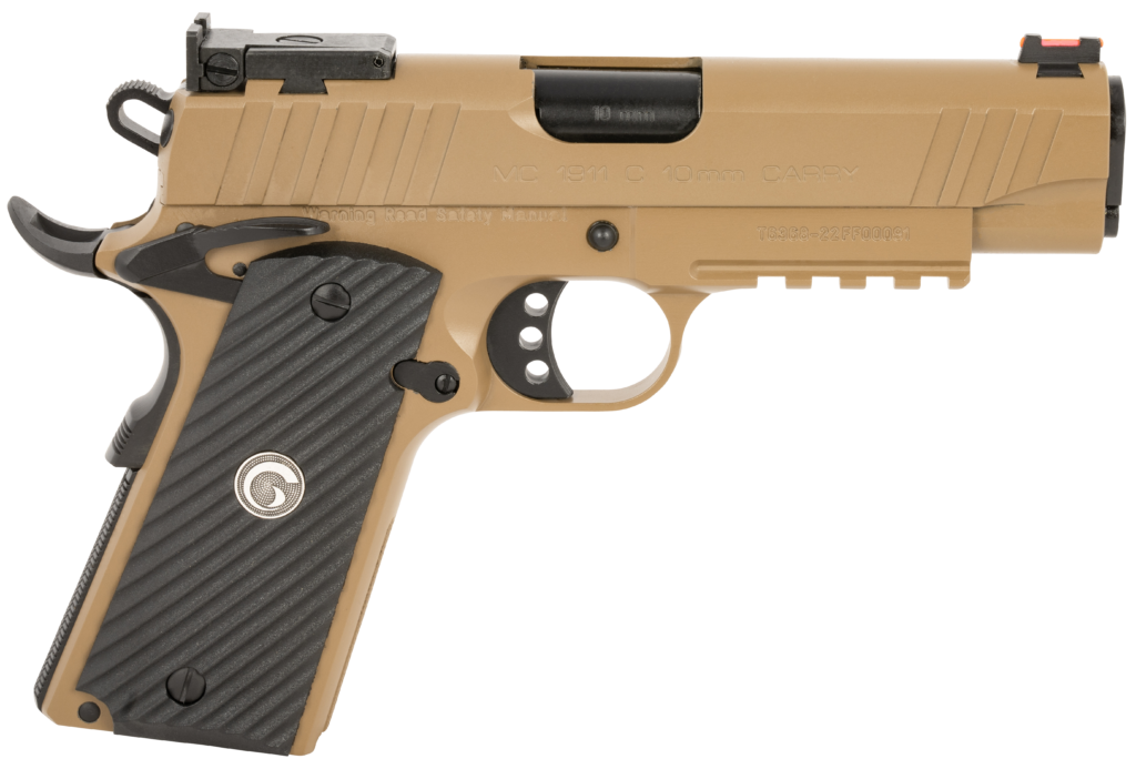 EAA Girsaon MC1911C 10MM Commander FDE W/ Rail 390607