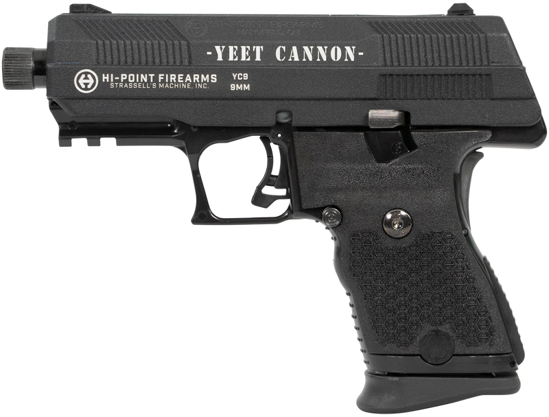 Hi-Point YC9 9mm Yeet Cannon Threaded Barrel 10 Round Capacity YC9YEET