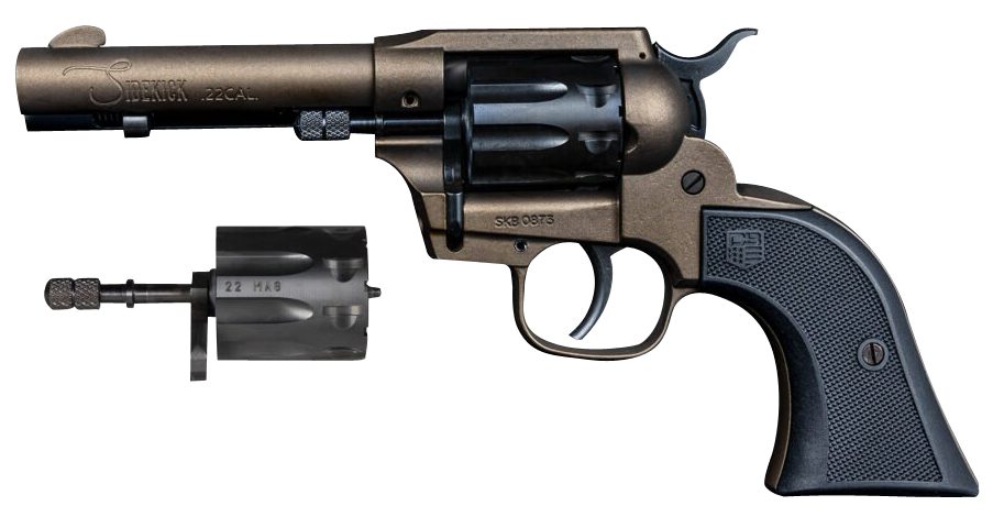 Diamondback Sidekick 22 LR/Mag Midnight Bronze 9-Shot 4.5″ Barrel DB0500A071
