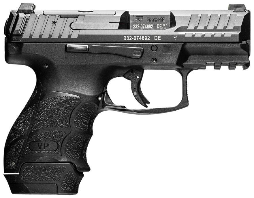HK Heckler & Koch VP9SK 9mm OR Optics Ready 15 Round Capacity 81000810