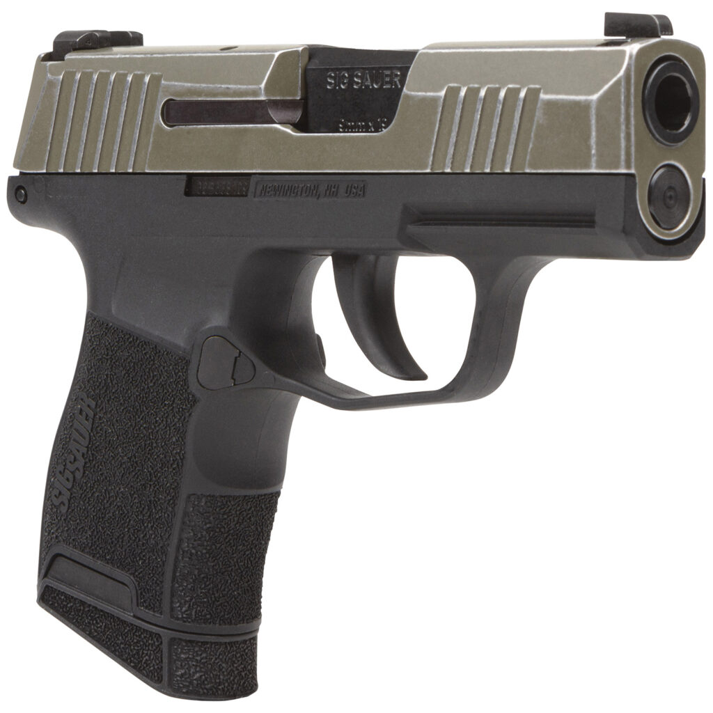 Sig Sauer P365 9mm OD Green Distressed Slide 365-9-BXR3-DC