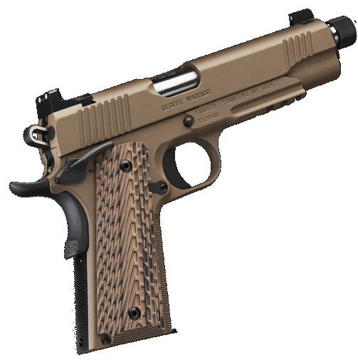 Kimber Desert Warrior TFS 45 ACP FDE W/ Rail Threaded Barrel 1911 3000237