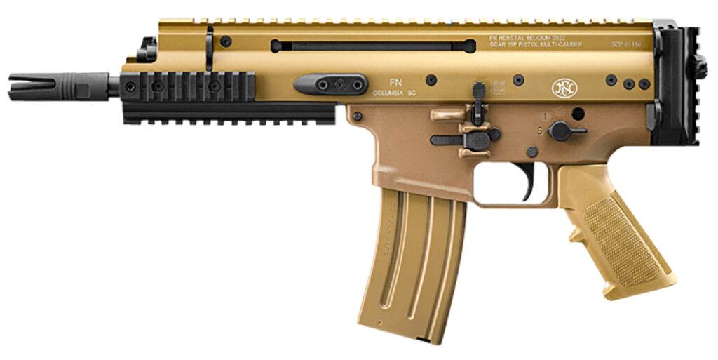 FN SCAR 15P 5.56x45mm NATO 10+1 7.50″ Flat Dark Earth FDE 38101245