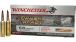 Winchester Copper Impact 6.8 Western Ammo 162 grain Polymer Tip Lead Free Box of 20 Rounds - View 2