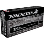 Winchester Super Suppressed 300 Blackout Ammo 200 grain Open Tip Case of 200 Rounds SUP300BLK - View 1