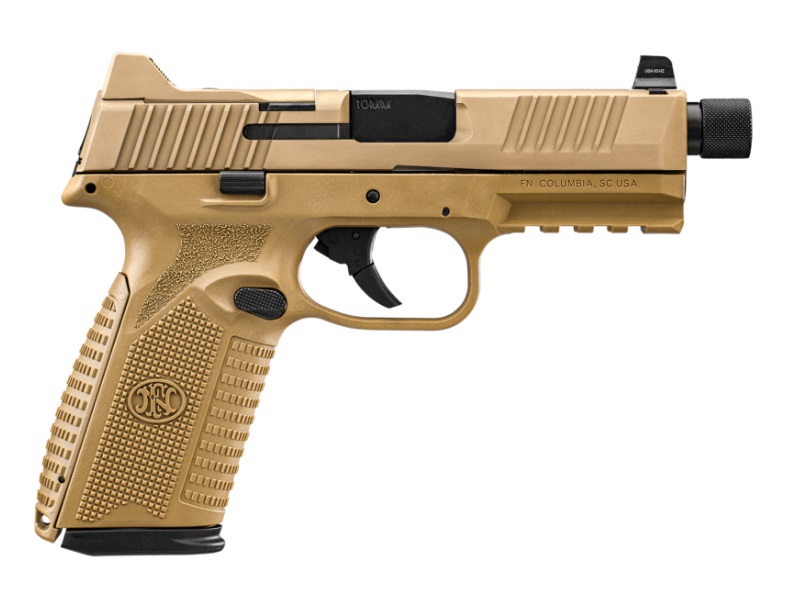 FN 510 Tactical 10mm Threaded Barrel FDE 10 Round Capacity 66-101378