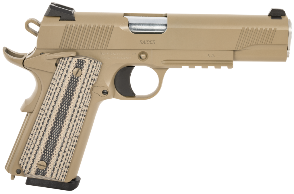 SDS Imports 1911 Raider 45 ACP FDE W/ Rail 5″ Barrel 10100505
