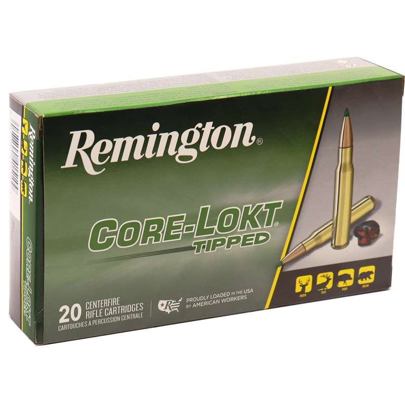 Remington Core-Lokt Tipped 7mm Rem Mag Ammo 150 grain Box of 20 Rounds 29021