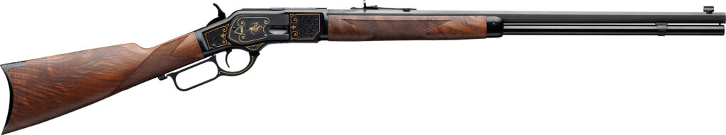 Winchester 1873 150th Anniversary 44-40 Engraved Gold Inlay 24″ Barrel 534313140