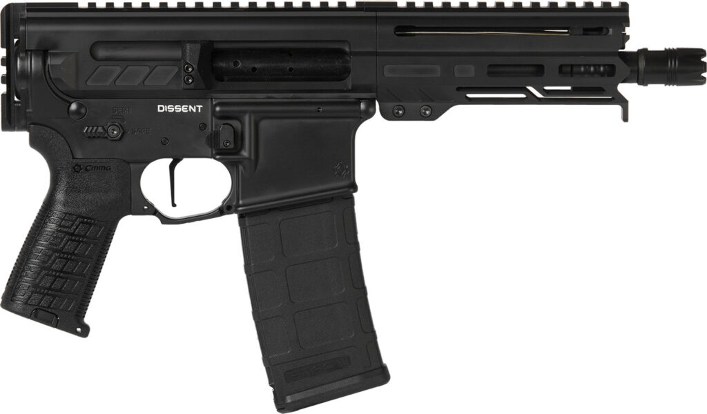 CMMG Dissent MK4 300 Blackout Armor Black 6.5″ Barrel 30A0E33-AB