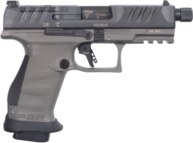 Walther PDP Pro Compact 9mm Tungsten Gray Threaded Barrel 2876574