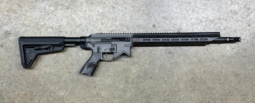 Fierce F-15 Sidewinder 223 Wylde 16″ Carbon Fiber Barrel Carbon Fiber Handguard AR15
