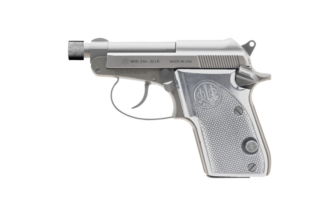 Beretta 21A Bobcat Ghostbuster 22 LR Threaded Barrel SPEC0699A