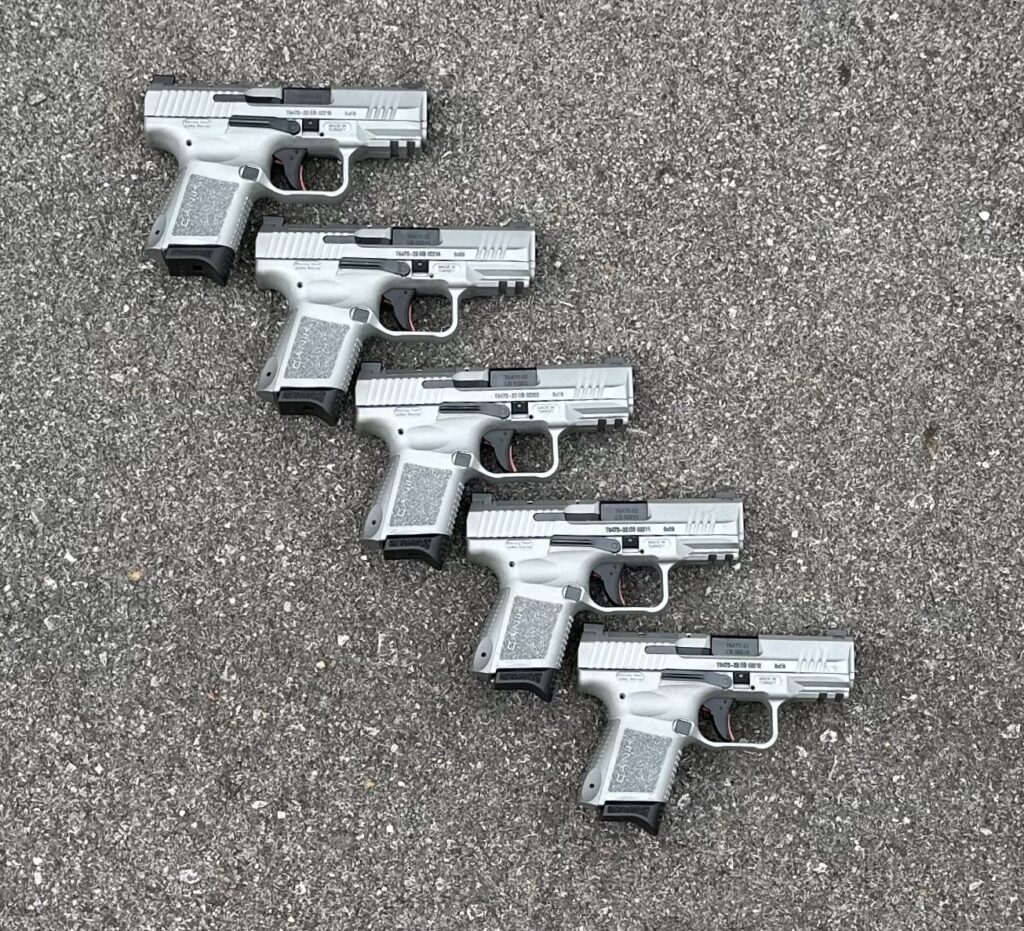 Demo Canik TP9 Elite SC 9mm Silver Optics Ready 12 Round Capacity HG5610S-V