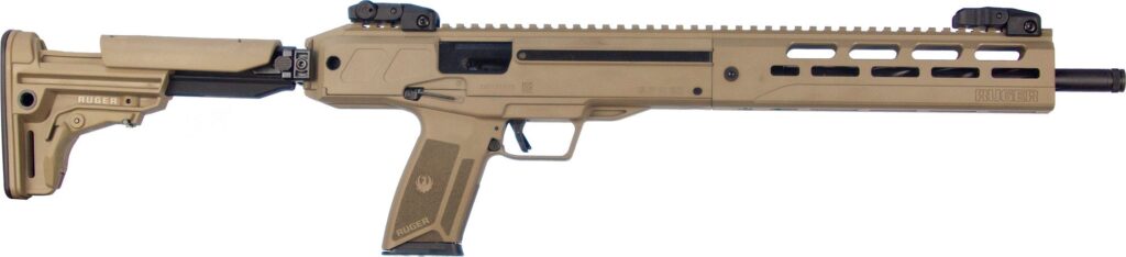 Ruger LC Carbine 5.7×28 FDE 16″ Barrel 20 Round Capacity 19306
