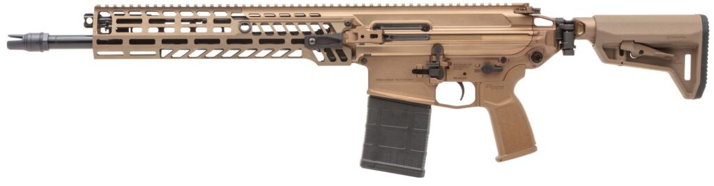 Used Sig Sauer MCX Spear 308 762 Nato 16″ W/ Trijicon Credo HX 1-10×28 Reptilla AUS Mount
