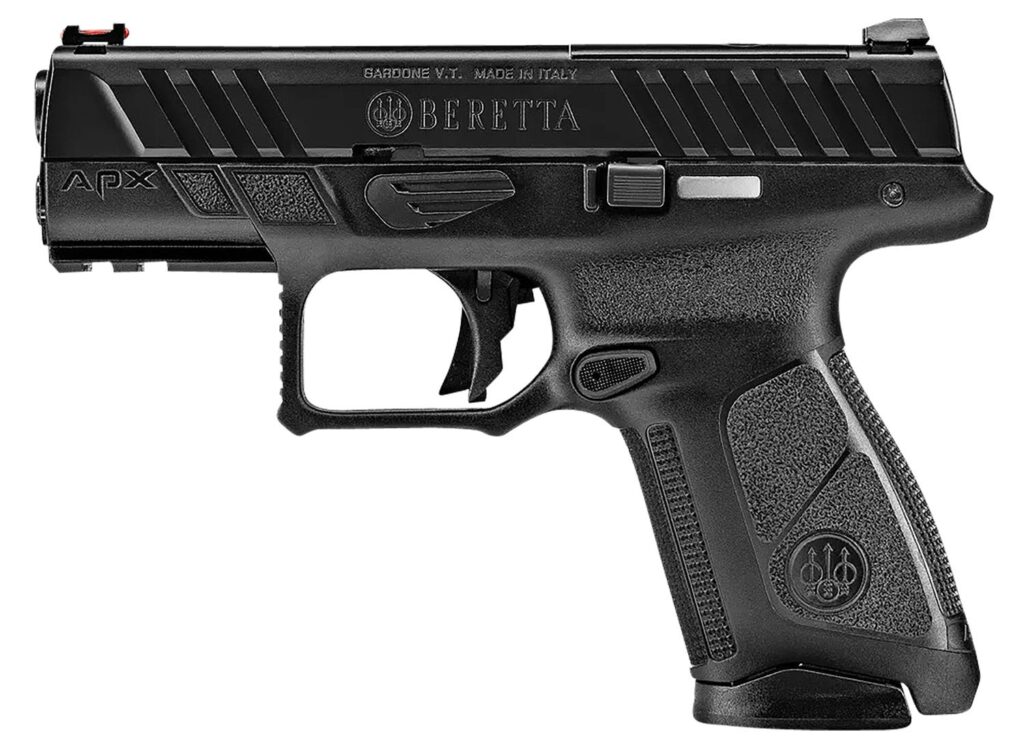 USED Beretta APX A1 Compact 9mm Pistol – Optics Ready, 15+1, Matte Black