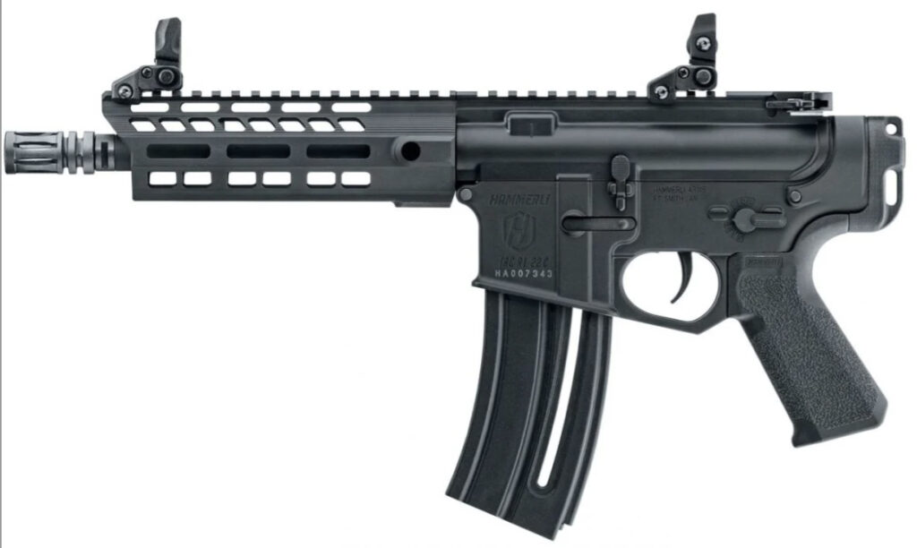 Walther HAMMERLI Pistol 22LR 20RD Black 5760507