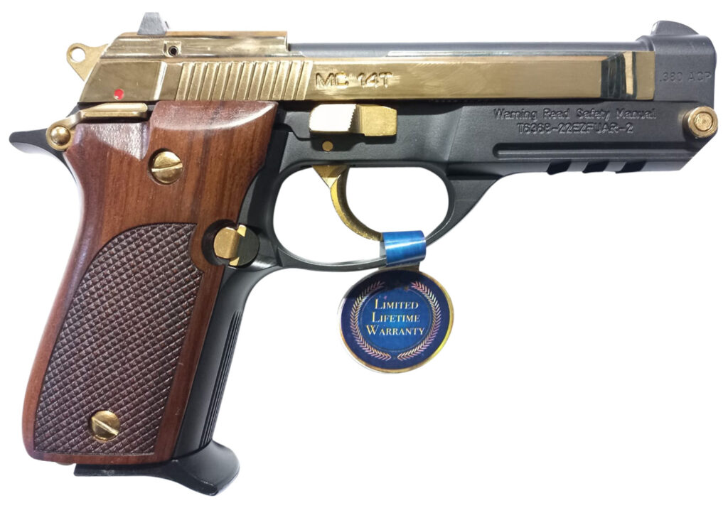 EAA GIRSAN MC 14T Solution Compact 380 ACP 13+1 4.50″ Gold 390876