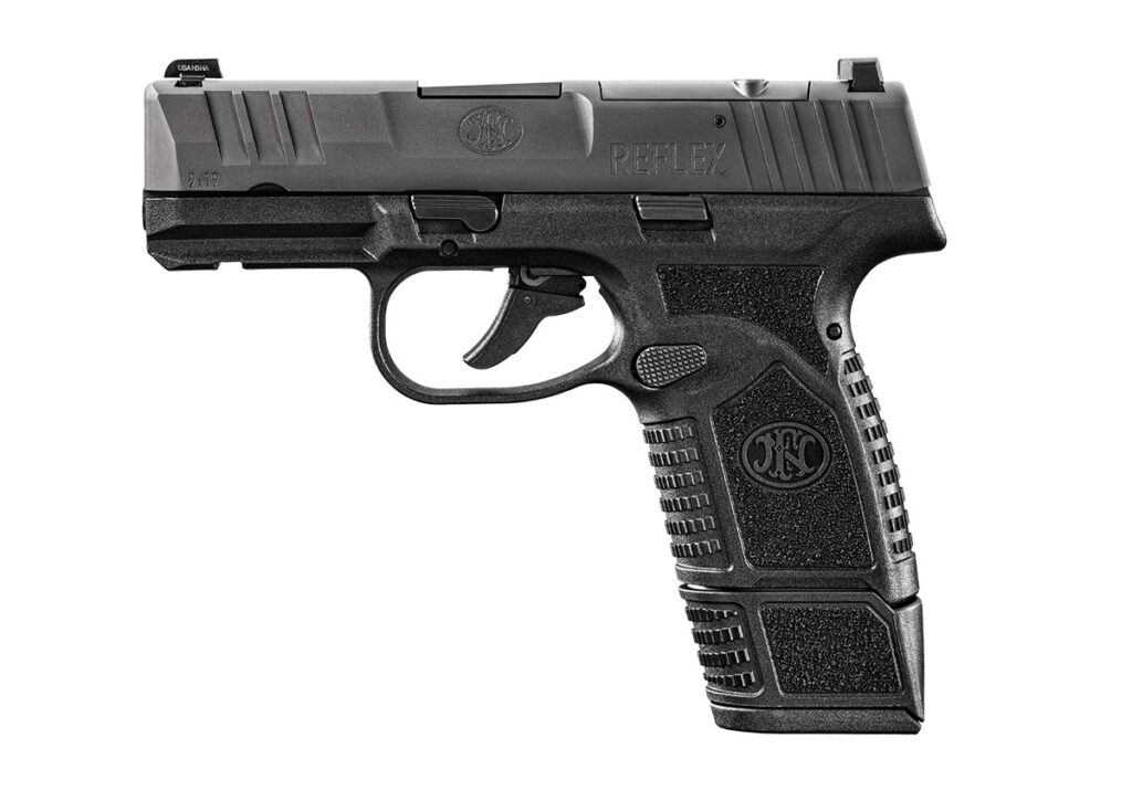 FN Reflex 9mm Micro-Compact Pistol – Black, 15+1 Capacity, No Manual Safety