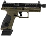 Used Beretta APX A1 Tactical 9mm – Threaded Barrel, Holosun Red Dot, OD Green Frame, 3 Mags - View 1