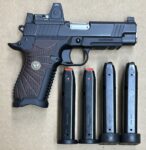 Used Wilson Combat EDC Experior Lightrail 9mm 1911 2011 W/ Trijicon RMR & 4 Mags - View 9