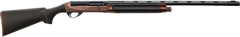 Benelli Raffaello Lord Shotgun 12004, 12 Gauge, 28″ , 3″ Chmbr, Leather Wrapped Walnut, Bronze Finish