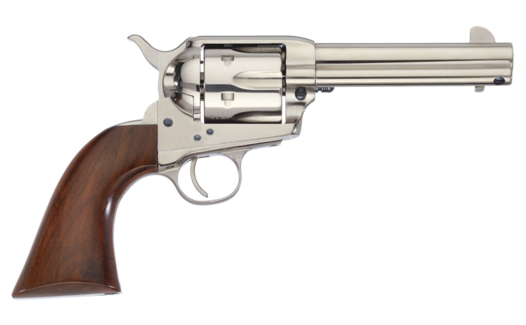 Taylor’s & Company Gunfighter 357 Mag Nickel 4.75″ Barrel 555163