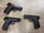 (1) Smith & Wesson M&P 45 w/Night Sights .45 ACP 4″ Barrel & (1) 10d Mag Law Enforcement Trade-In – Very Good – 150706 SV150706V - View 1
