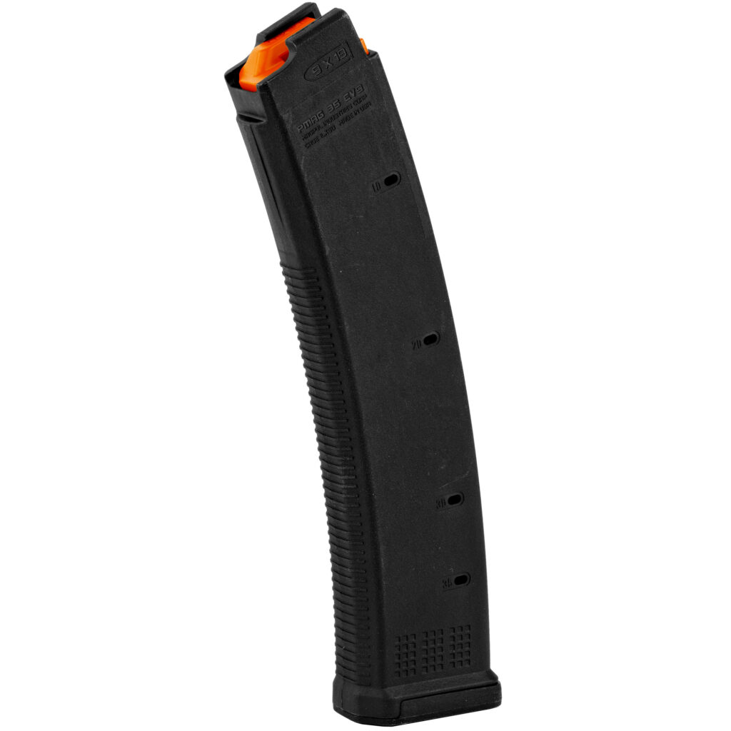 Magpul PMAG CZ Scorpion EVO 3 9×19 35 Round Magazine Black Windowed MAG1013-BLK mags