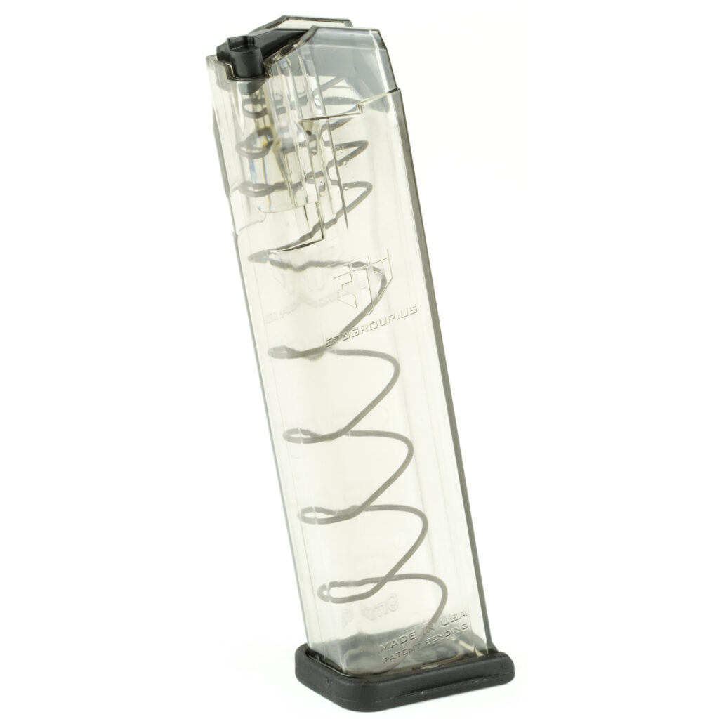 ETS Elite Tactical Systems Glock 9mm 22 Round Clear Polymer Magazine GLK-9-22 Online Only
