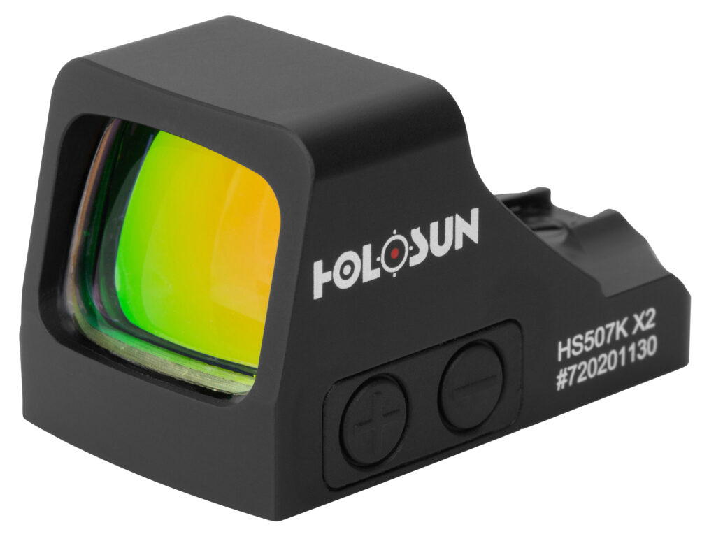 Holosun HS507KX2 HS507K X2 Black Anodized 0.58 x 0.77 2 MOA Red Dot/32 MOA Red Circle Multi Reticle hs507k-x2