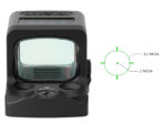 Holosun EPSCARRYGRMRS EPS Carry Green MRS Black Anodized 0.58 x 0.77 2 MOA Green Dot/32 MOA Green Circle Multi Reticle eps-carry-gr-mrs - View 3
