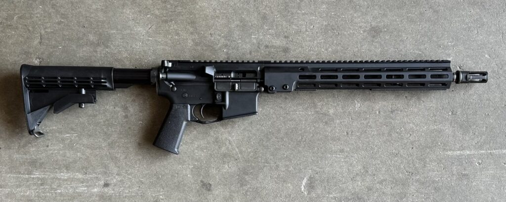 Used Geissele Super Duty 556 Nato 14.5″ Barrel MLok Handguard