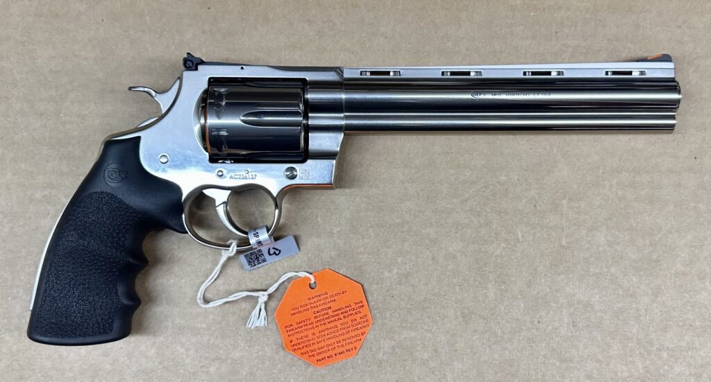 Blem New Model Colt Anaconda 44 Mag Stainless 8″ Barrel ZANACONDA-SP8RTS