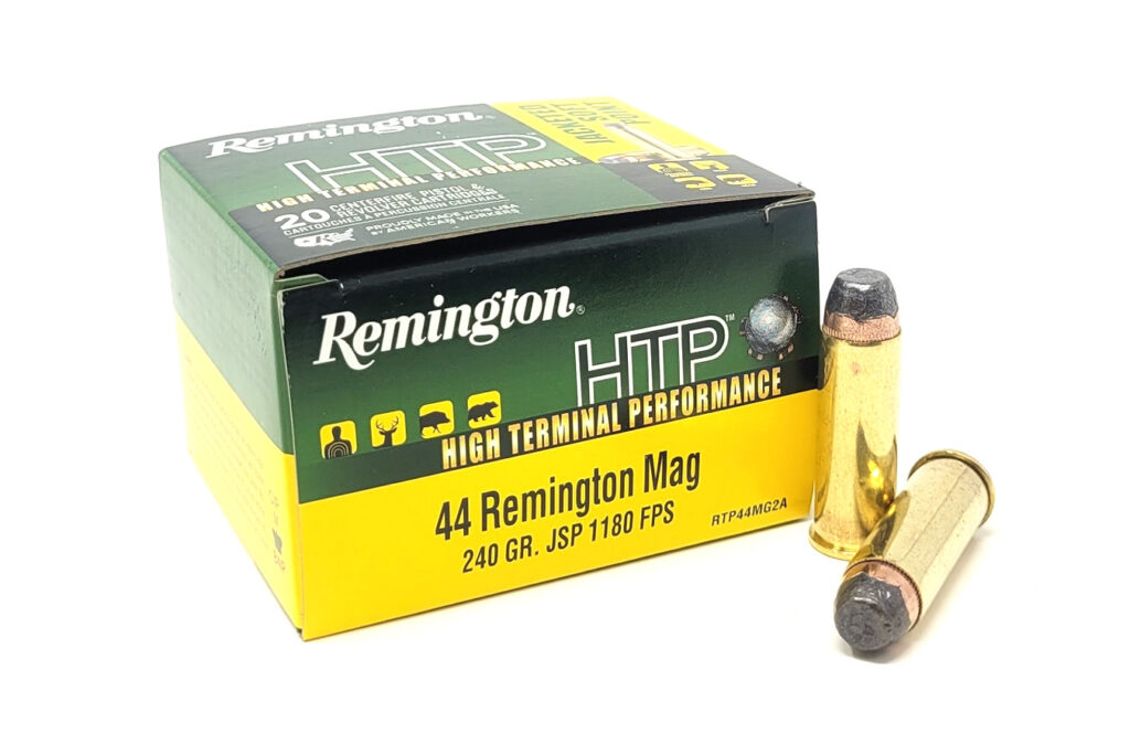 Remington High Terminal Performance 44 Magnum Ammo 240 grain JSP Case of 500 Rounds 23002