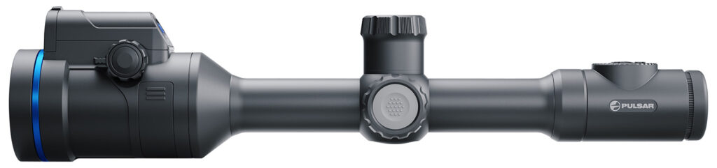 Pulsar PL76572 Thermion Duo DXP55 Thermal Rifle Scope Black Anodized 2-16×50 Thermal/4-32×35 Digital Multi Reticle 640×480, 50Hz Resolution