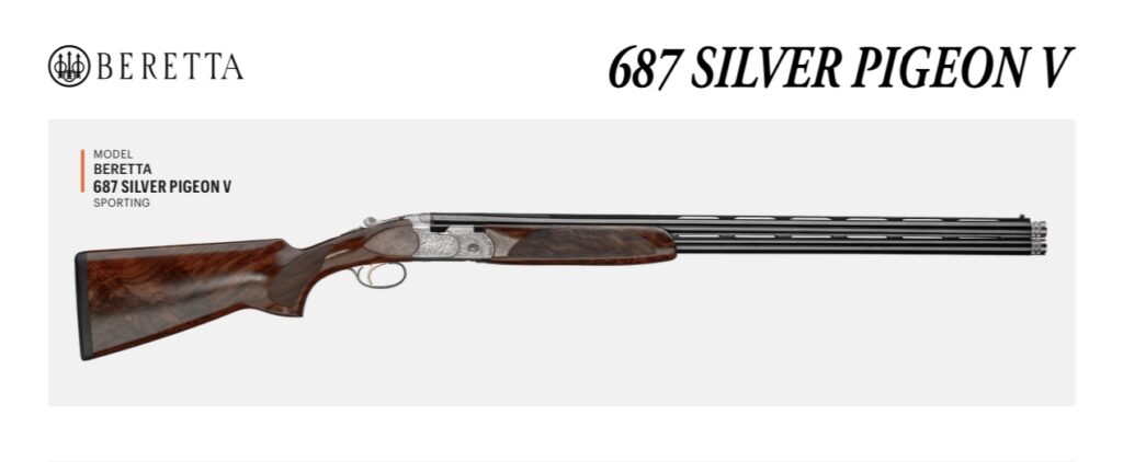 Beretta 687 Silver Pigeon V Sporting 12 Ga Over/Under 32″ Barrel J687VSJ2