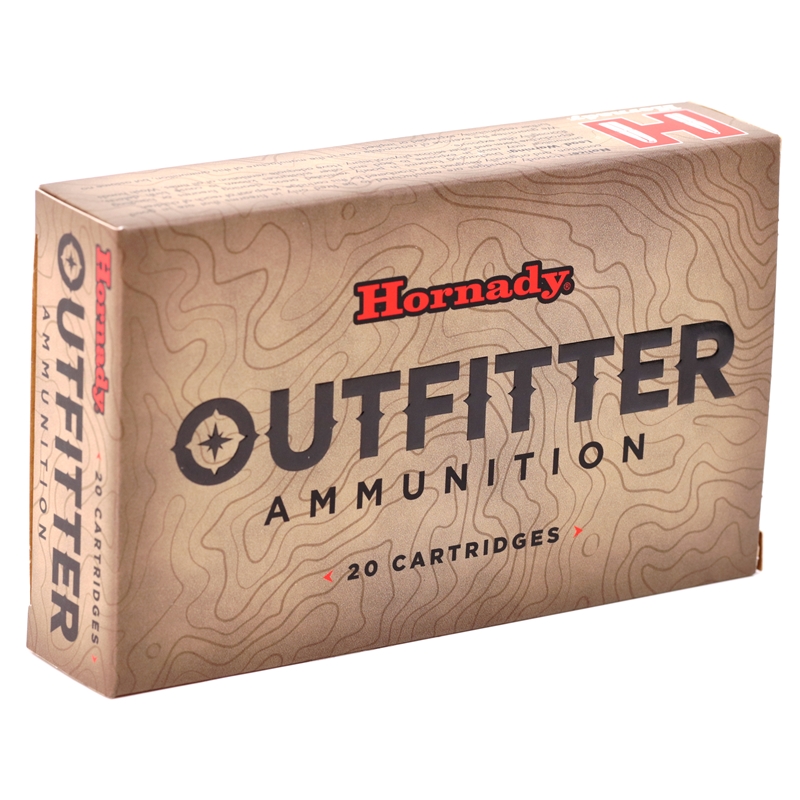 Hornady Outfitter 300 Win Mag Ammo 180 grain CX Lead Free Case of 200 Rounds 821974