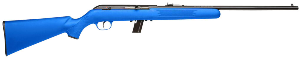 Savage Arms 40217 64 F 22 LR 10+1 21″, Blued Barrel/Rec (Drilled & Tapped), Blue Synthetic Stock