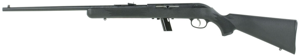Savage Arms 40060 64 FL 22 LR Caliber with 10+1 Capacity, 21″ Barrel, Matte Black Synthetic Stock Left Hand