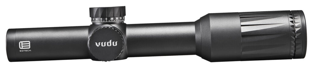 EOTech Vudu 1-6×24 FFP Precision Riflescope, SR1 Reticle, Black, VUDU.1-6.FFP.SR1 VDU16FFSR1