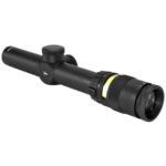 Trijicon 200071 AccuPoint 1-4x 24mm Obj 94.20-24.10 ft @ 100 yds FOV 30mm Tube Matte Black Finish Illuminated Duplex Crosshair/Green Dot - View 2